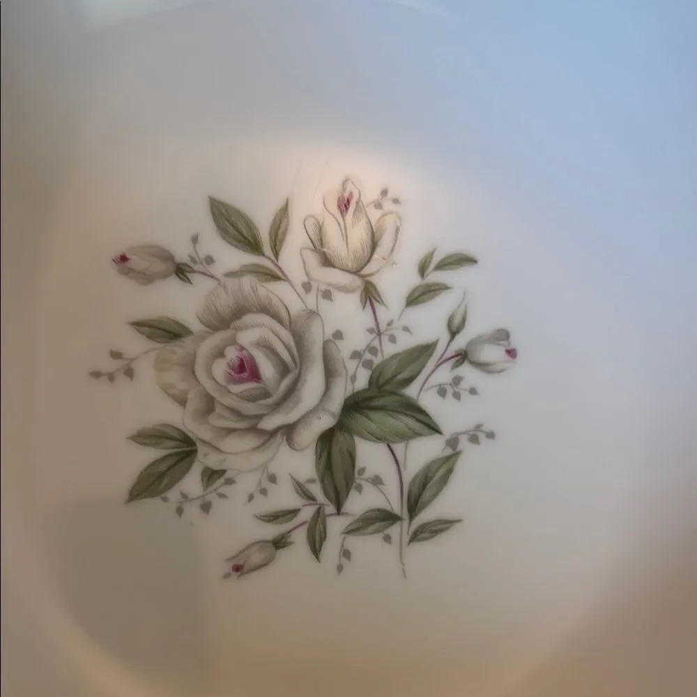 Diamond China Romance Floral Bowl made in Japan
